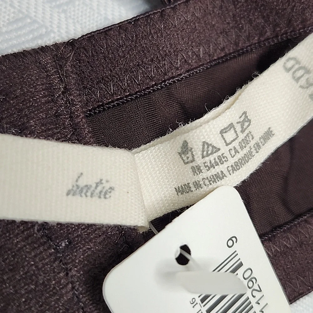 NWT Aerie Burgundy Lightly Padded Bra Size 36DD NEW